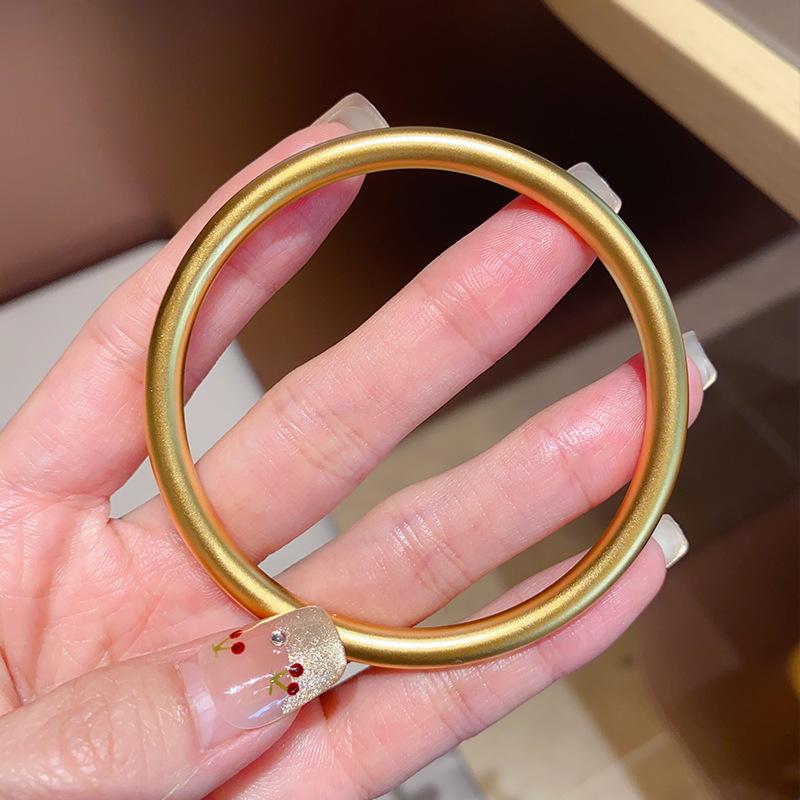 18k Ancient Method Auspicious Cloud Bracelet Fashion Light Luxury High-end Bracelet Niche Daily Versatile Jewelry Women