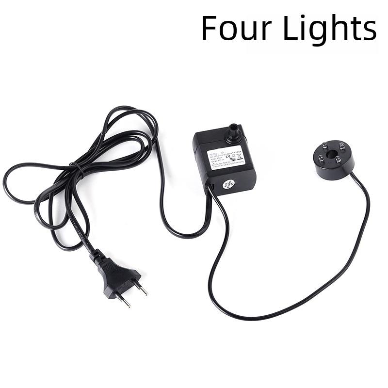 Pompă de apă submersibilă silențioasă de 3 W pentru circulația apei în stânci, fântâni și acvarii