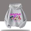 2025 Brand New Hip Hop KPop Demon Hunter Hoodie Fashion Girl Trend Korean Style Long Sleeve Warm Kids Street Sports Clothing