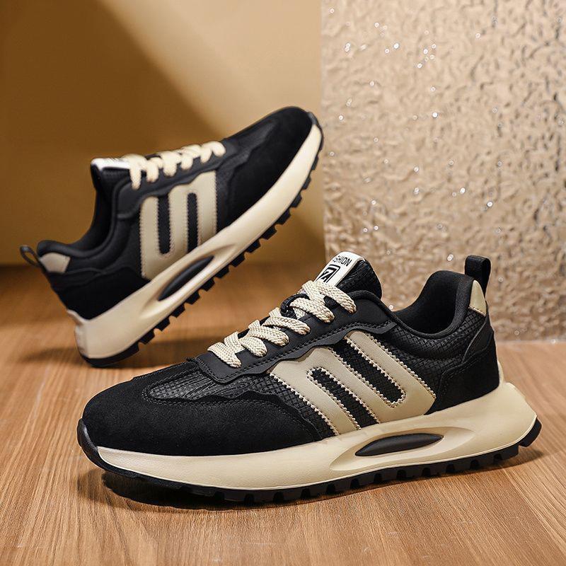 

Forrest Gump men s shoes 2025 new men s breathable running sports casual shoes trendy versatile non-slip thick-soled dad shoes 39