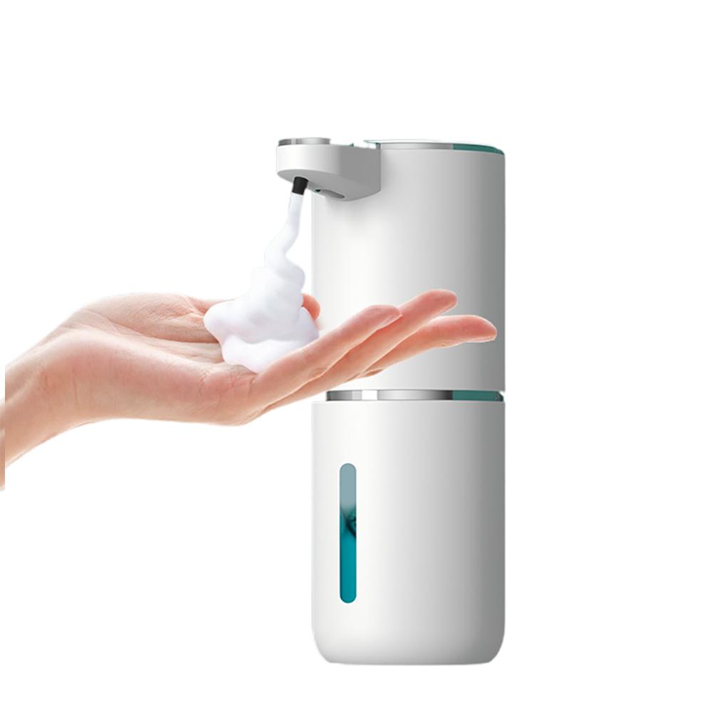 400ml/350ml Automatischer Seifenspender mit Sensor Mehrfach einstellbar Handwaschgerät USB Wiederaufladbar Wandmontage