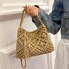 Fashion Woven Hollow Out Shoulder Bags Straw Summer Crossbody Beach Travel Handbag Female Bag Women Messenger Bags