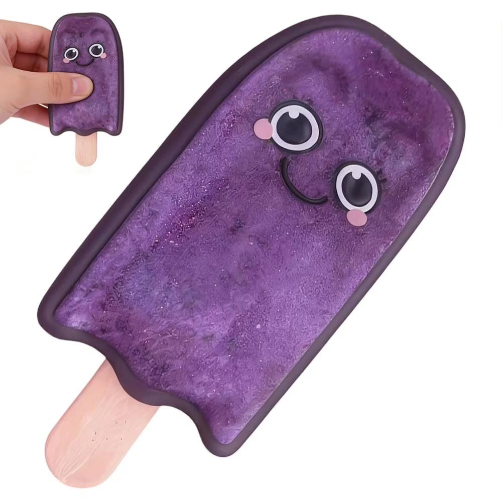 Maltose Popsicle Toys Slow Rising Stress Relief Toys Soft Cute Fidget Toys For Kids Adults Anti-Anxiety Fun Gift