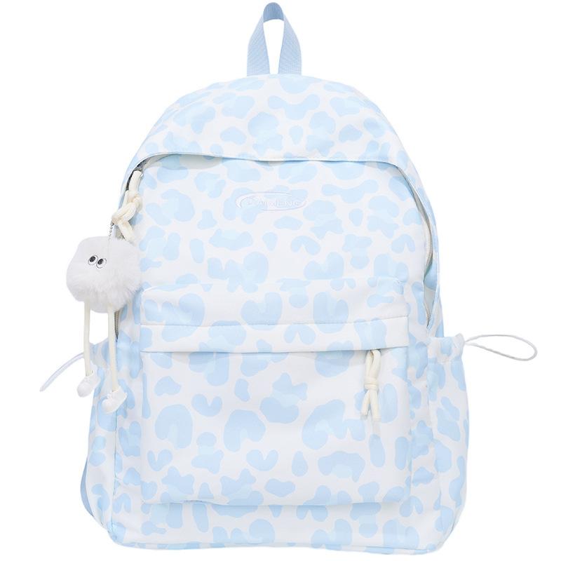 New Korean Version of Harajuku Elementary School Student Schoolbag Graffiti Print Junior High School Student Backpack High Value Backpack Japanese