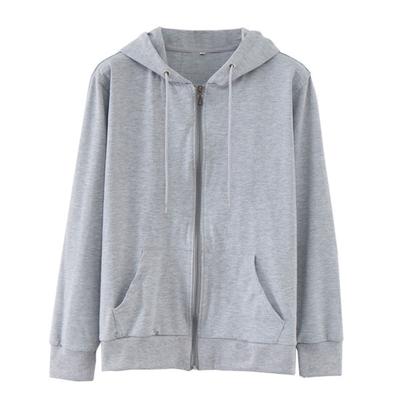 Felpa Unisex Vestibilità Rilassata Streetwear Primavera Autunno Polsino a Coste Felpa con Cappuccio Cappotto per Uso Quotidiano