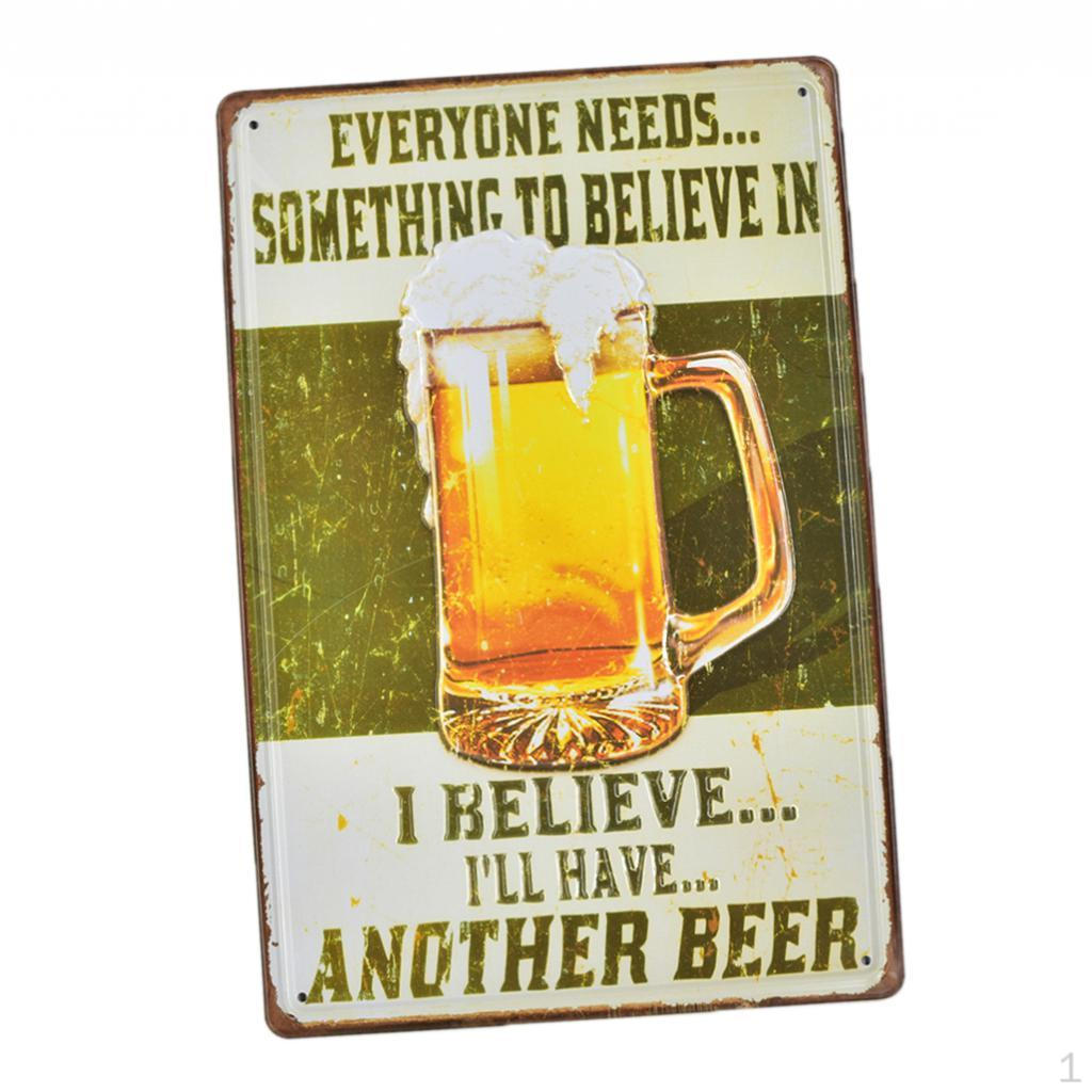 Metal Tin Sign Plaque Wall Art Poster Bar Pub #6