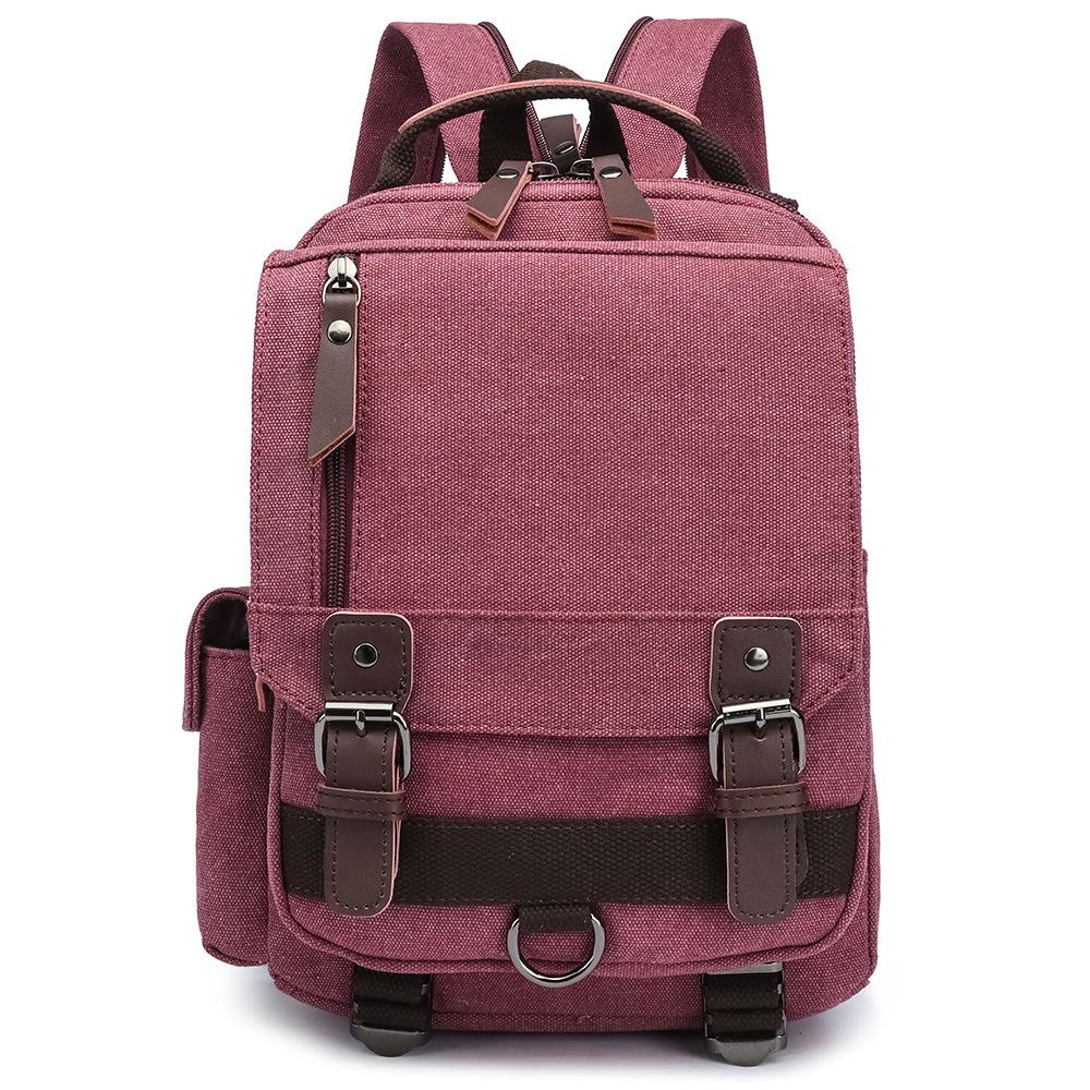 Korean Style Unisex Backpack – Casual, Business, Travel Laptop Canvas Bag