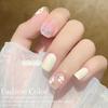 15ml Nail Varnish Beautiful Smooth Brushing Mini Practical Popular Color Beige Glue for Girl