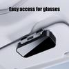 Glasses Holder For Car Enclosed Auto Protective Box Automotive Eyeglasses Storage Case For Truck Sedan Van Automotive Road Trip