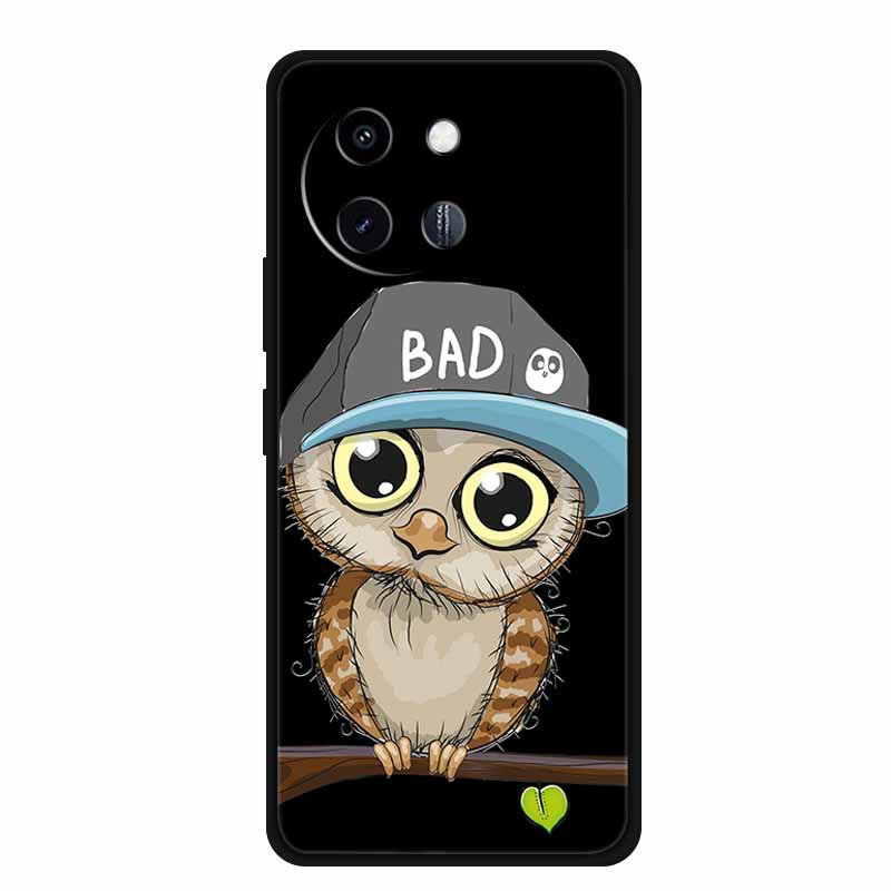 3D Lovely Cute Case For Vivo Y38 Y200i Y200T T3X Soft TPU Silicone Bumper Protector Relief Flower Emboss Phone Cover Funda Capa