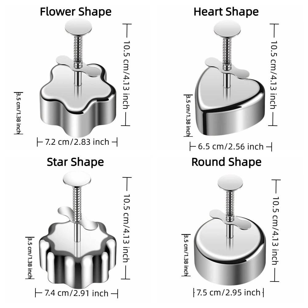 Stainless Steel Rice Ball Mold Round Sushi Rice Ball Maker Dessert Mold Onigiri Mold  Kids Lunch