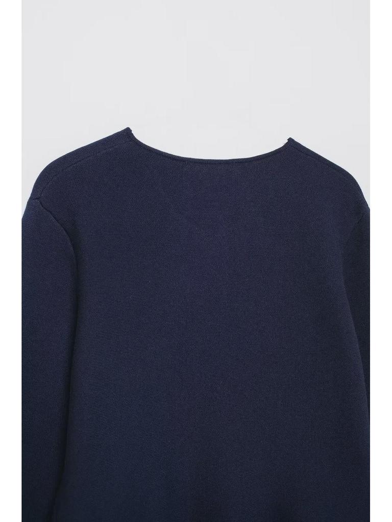 European and American Style Women's Knit Cardigan and Skirt Set