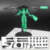 Third Generation Wing Joint Movable Dolls Transformable Robots 3D Printed Assembly Doll Toys Children's Educational Toys Gifts