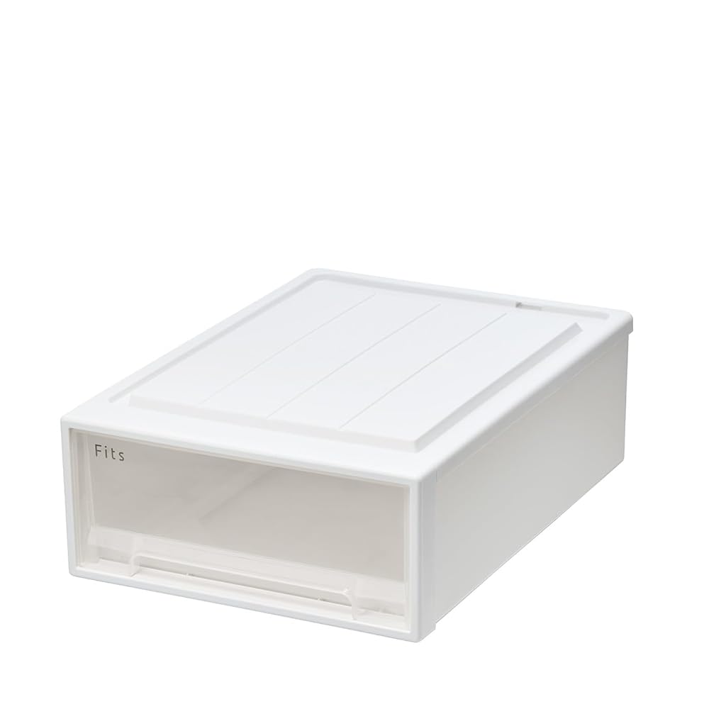 Tenma Fits Case Closet Storage Box, 39cm (W) x 53cm (D) x 18cm (H), Durable, Made in Japan, Made