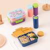 Portable Lunch Container Plastic Lunchable Snack Containers  School Kids Office Worker
