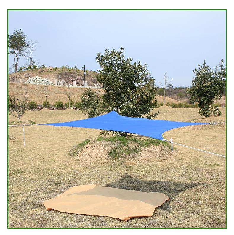 2,5x4,5 Wasserdichte UV-Schutz Outdoor Camping Sonnenschutzplane