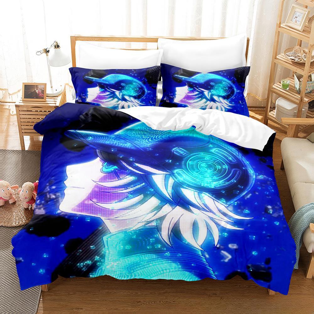 New Akudama Drive Bedding Set Single Twin Full Queen King Size Bed Set Adult Kid Bedroom Duvet cover Sets 3D Anime Bed Sheet Set