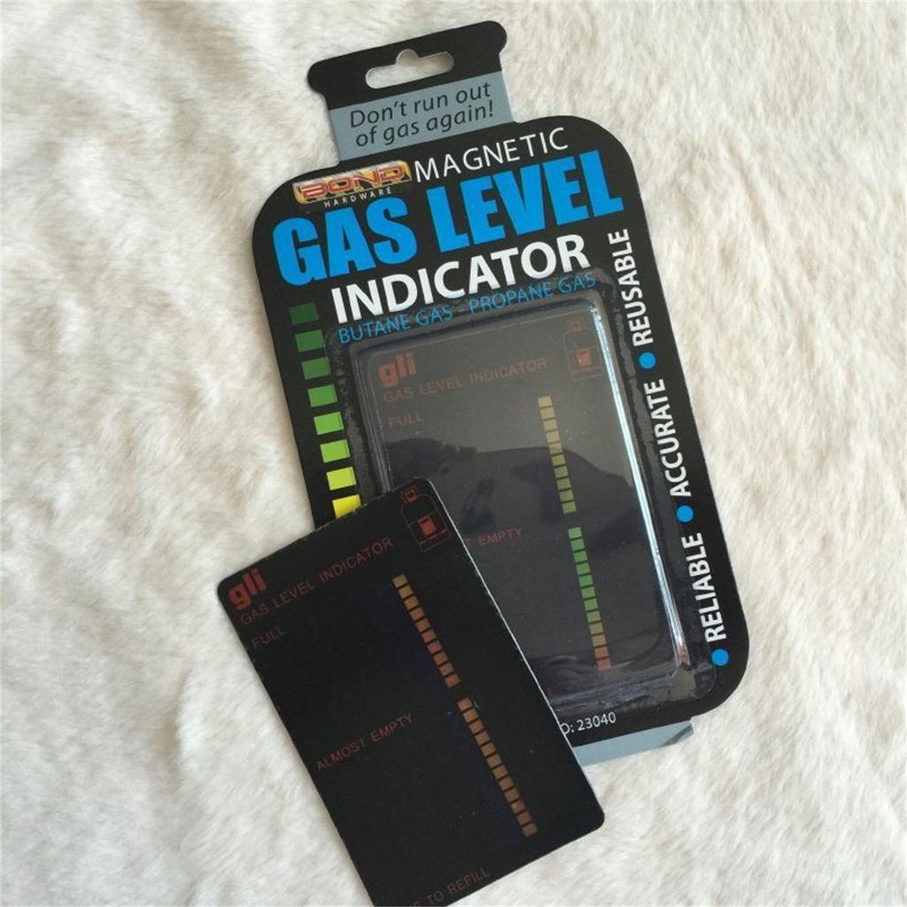 Propane Butane LPG Fuel Gas Tank Level Indicator Magnetic Gauge Caravan Bottle Temperature Measuring Stick