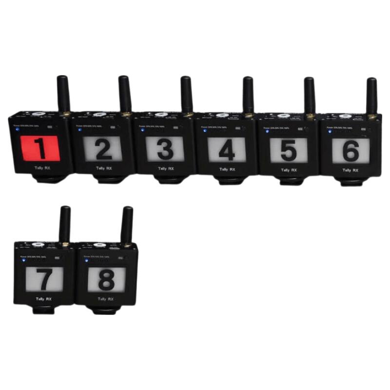 

JiaShiYing Wireless Tally Light System (1 Tx 8 Rx, 2000m)