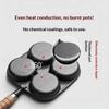 1Pcs Multi Burner Design Cast Iron Non Stick Omelette Pan Pancake And Burger Cooker Suitable For Gas And Electric Stoves