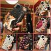 Anti-knock Kickstand Phone Case For ZTE Blade V2020 Vita/Blade20 Smart/10 Smart Protective Flower Ring Back Cover