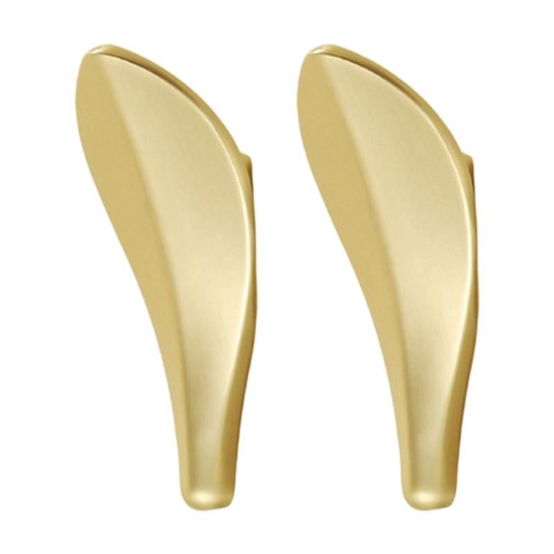 Alloy Leaf Shape Wall Hook Rustproof Door Hanger for Coat Hats Bags Bedroom Bathroom Entryway