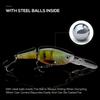 Minnow Fishing Lures 105mm 15g 2-Segment Jointed Bait Floating Wobblers For Pike Artificial Bait Crankbait Fishing Goods