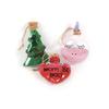 Flacon de Noël en Verre 8 x 9 x 4 cm