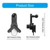 Vehicle Screen Support Extension Rod Stand with Height Adjustment for Drivers & Passenger, Navigation Movies Video Calls