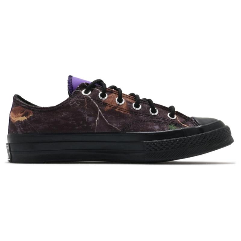 Converse 1970s Chuck Taylor All Star Gore-Tex Comfortable & Stylish Low-Top Espadrilles Unisex Purple Print