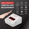 2-in-1 Automatic Digital Thermometer Non-Contact Infrared Temperature Measurement + Time Display