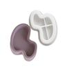 Silicone Resin Tray Molds Silicone Craft Mold Irregular Storage Tray Molds Resin Crafting Moulds Flexible Mold for Plate
