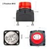 300A Auto Battery Disconnect Switch 2 Position Marine Battery Mass Switch Cut Off Switch Disconnect Rotary Switch for Car Boat