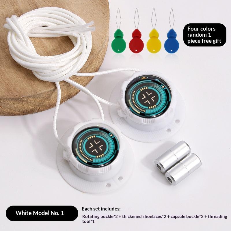 1/3 Sets Lace-Free Swivel Buckle Sports Shoe Laces For Men And Women Casual Lazy Shoes Lace Diy Accessories