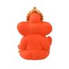 Idol Ganesha Murti Statua na Deskę Rozdzielczą Samochodu Prezent Ceramiczna Terakota Pozłacana Ganesha Ganapati Idole Ozdoba Figurka