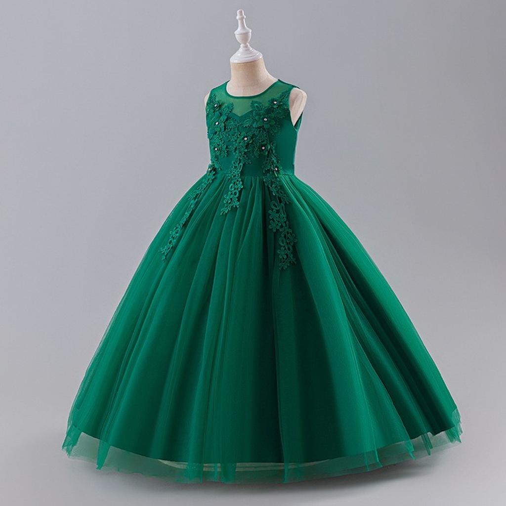 Girls Princess Gown Performance