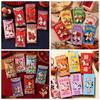 6PCS Flat Design Spring Festival Red Envelope Year of The Horse Lucky Money Packet  Graduation