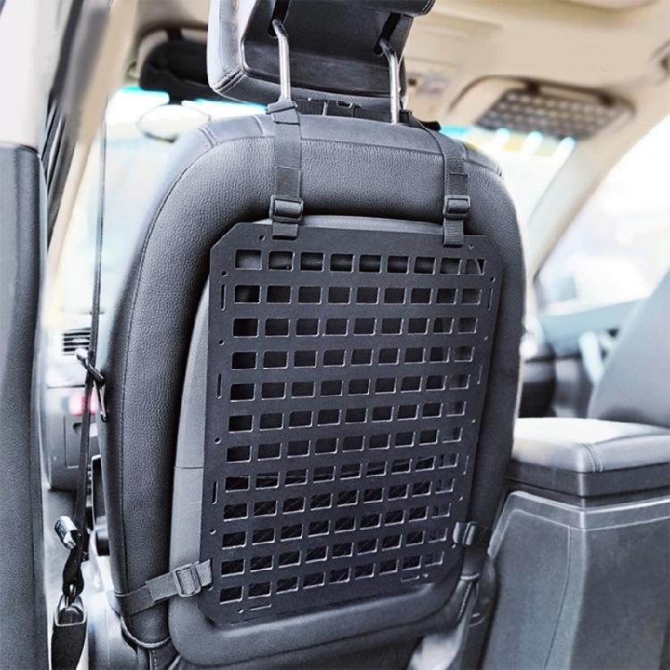Truck Mount Rack Panel Tactically Seat Back Organizers for Storage & Display
