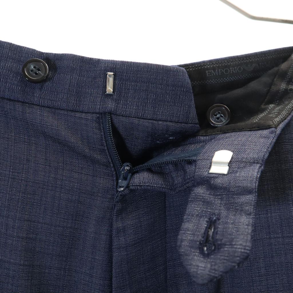 Emporio Armani Italian-made DAVID LINE suit Setup 50 Navy Men's Used