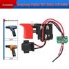 Dongcheng 1601/1201 Cordless Drill Accessories: Lithium Battery, Charger, Switch, Motor, Gearbox.