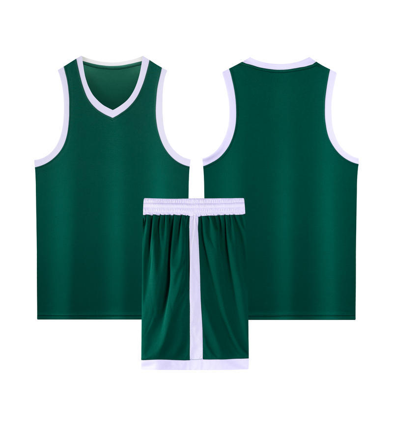 Student adult basketball jersey set men's and women's sports vest blue ball jersey narrow shoulder American game training jersey wholesale