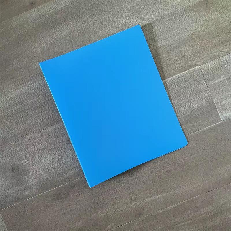 A4 3-Hole Plastic Document and Card Album Folder