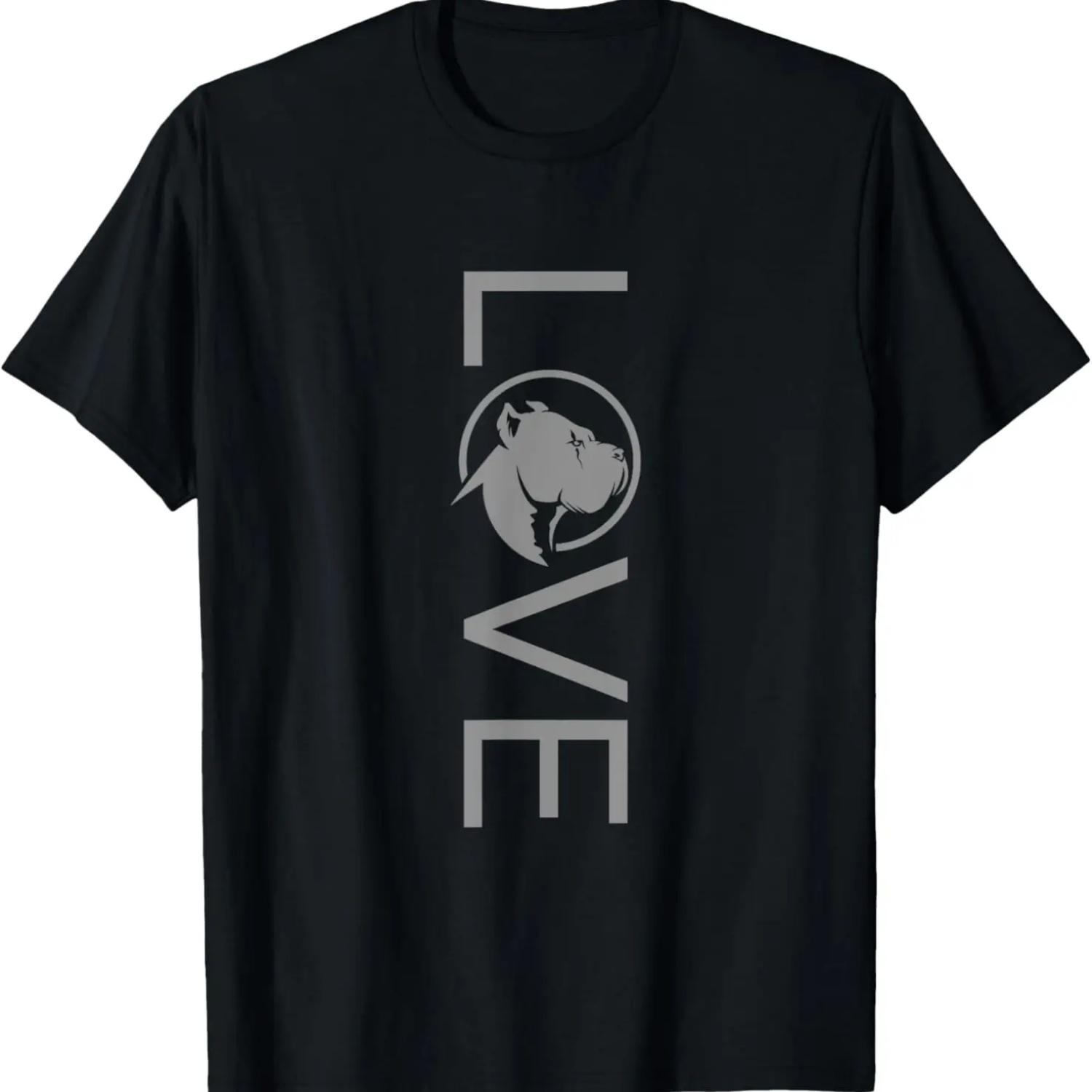 

Love Pitbull Terrier Dog Apparel - Pitbull T-Shirt XXXXXL