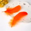 50Pcs Color Full Soft Big Floating Feather Goose Feather Diy Color Feather Headdress Craft Decorative Material