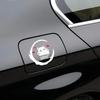 (500% Awareness) STI Dedicated Fuel Outlet Cover Sticker Rey Comic Cat Sticker Legacy Impreza