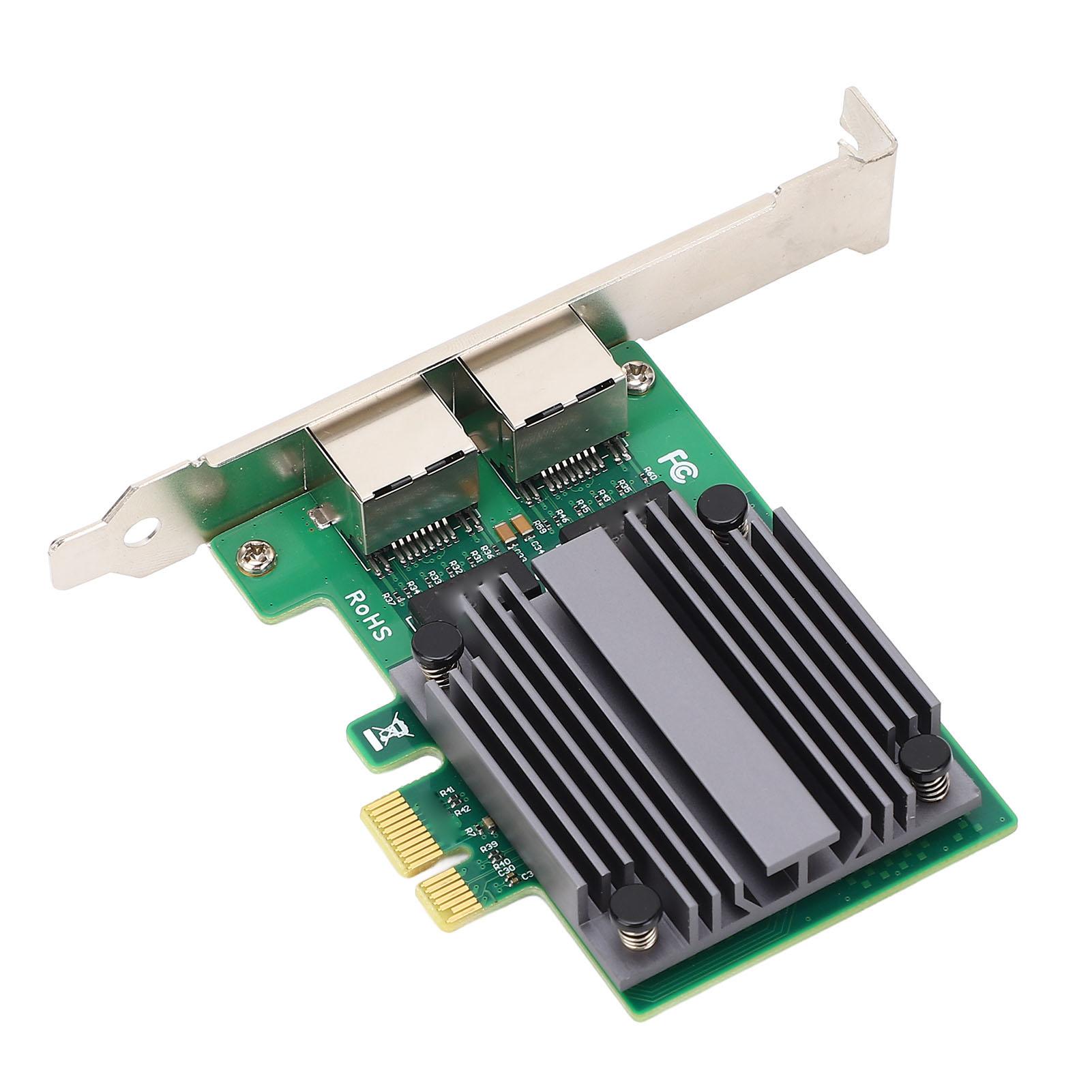 

Мережева карта 2.5G PCIe для чипсету I226 100 1000 2500 Мбіт/с RJ45 PCIe Ethernet Серверний адаптер з