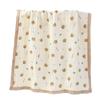 Baby Pure Cotton Gauze Bath Towel Six-Layer High-Density Seersucker Children'S Quilt Baby Children'S Bath Lunch Break Strong Water Absorption