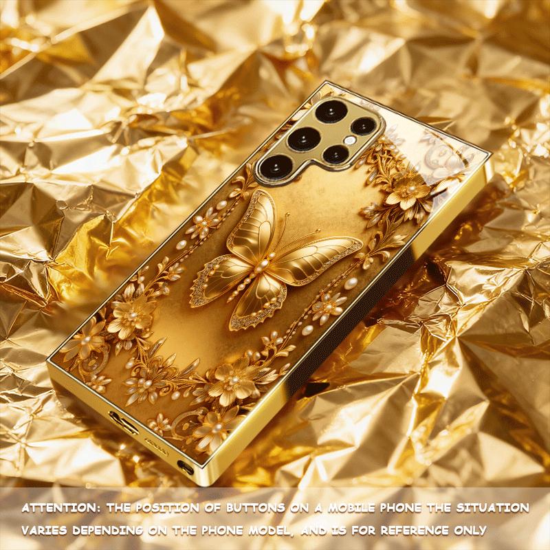 Επιμεταλλωμένη Γυάλινη Θήκη TPU για Samsung Galaxy S26 S25 S24 S23 S22 S21 FE, Ultra, Plus Ανθεκτική στις Γρατσουνιές Προηγμένη Προστασία