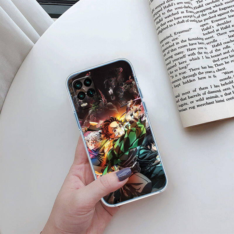 MH10 Anime Demon Slayer Pouzdro na telefon pro Motorola G34 G32 G31 G14 G15 G84 G62 E32 G24 G72 G71 G73 G85 G200 G60 G52 G51 G50 G42 G41 G32 G30