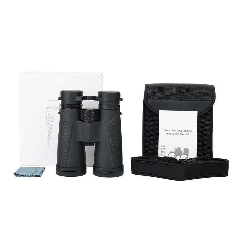 Binocolo impermeabile in lega di magnesio, obiettivo HD a bassa dispersione, telescopio per esterni, vetro Ed, 10x50, Ipx7